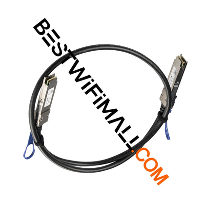 MikroTik XQ+DA0001 A 40/100 Gbps QSFP28 Direct Attach Cable, 1M Enables Easy Direct Connectivity Between 2x100 Gigabit Devices