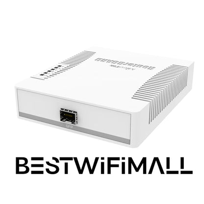 Mikrotik CSS106-5G-1S / RB260GS 5x Gigabit Ethernet Smart SOHO Switch, 1x SFP Cage, Plastic Case, SwOS - Best WiFi Mall