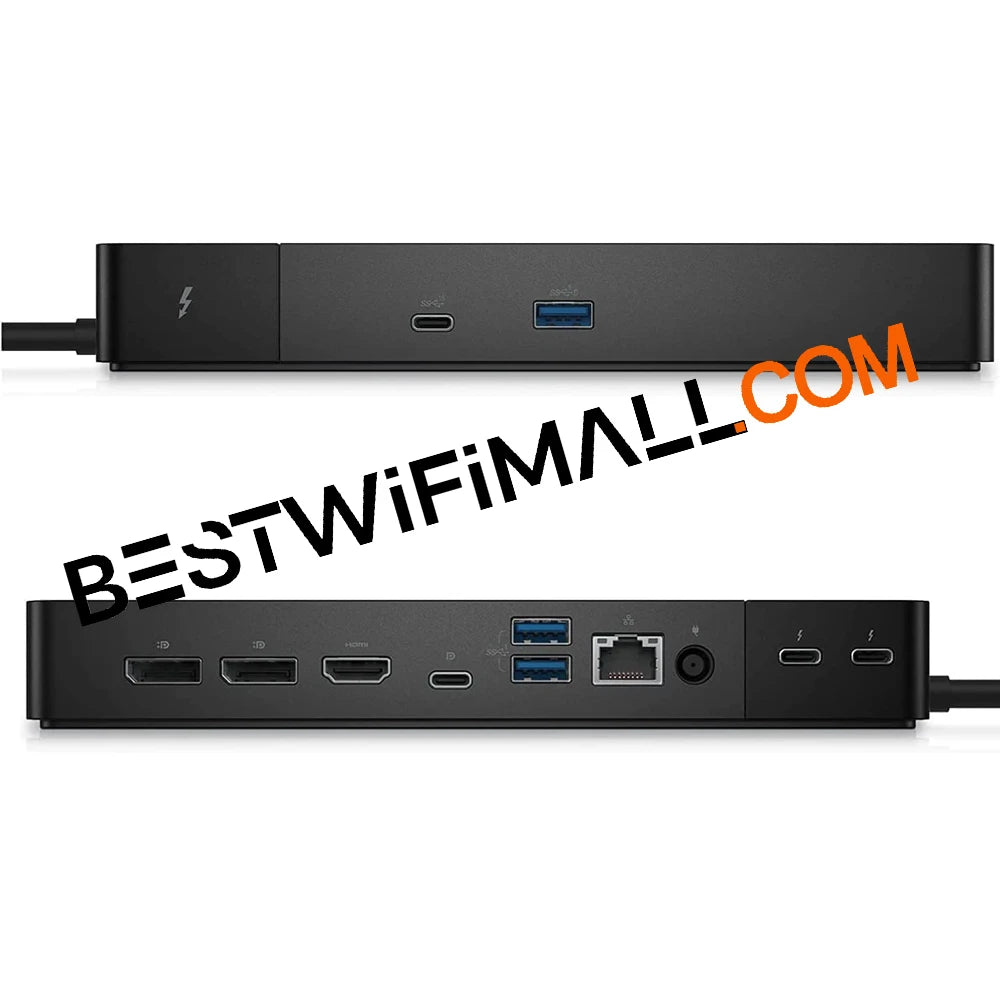 DELL Thunderbolt Dock WD22TBS 4 Wired USB Type-C 180W Power, With Swappable Modules - Best WiFi Mall