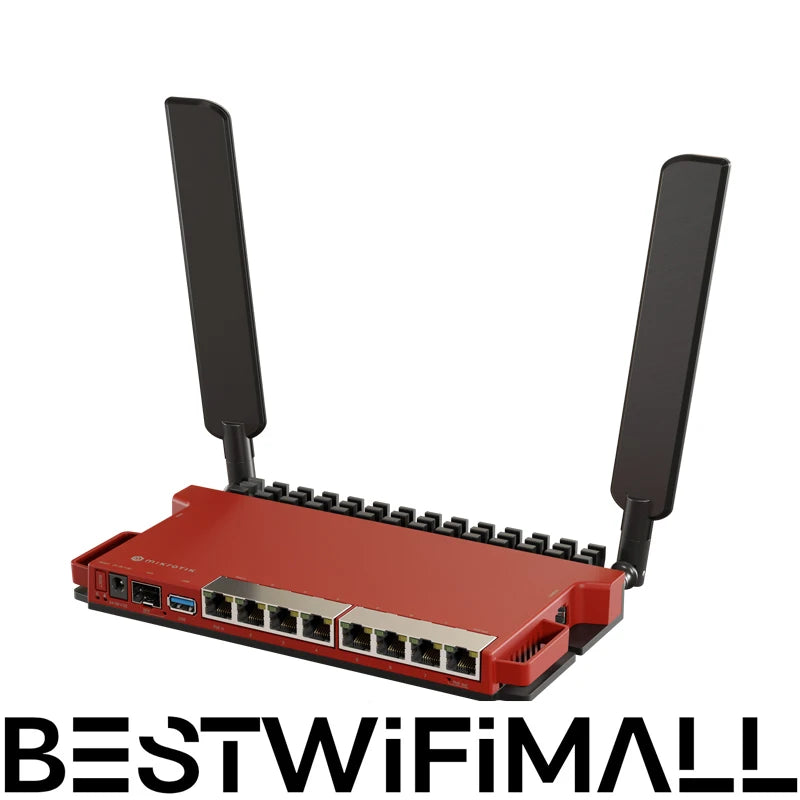 MikroTik L009UiGS-2HaxD-IN WiFi Router, Powerful Dual-Core ARM CPU,With PoE, 2.5G SFP Port, 2.4 GHz 802.11AX Dual-Chain Wireless - Best WiFi Mall