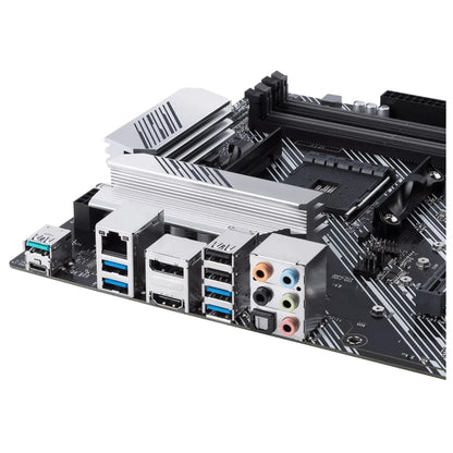 ASUS PRIME B550-PLUS AMD B550 (Ryzen AM4) ATX motherboard with dual M.2, PCIe 4.0, 1 Gb Ethernet, DisplayPort/HDMI, SATA 6 Gbps