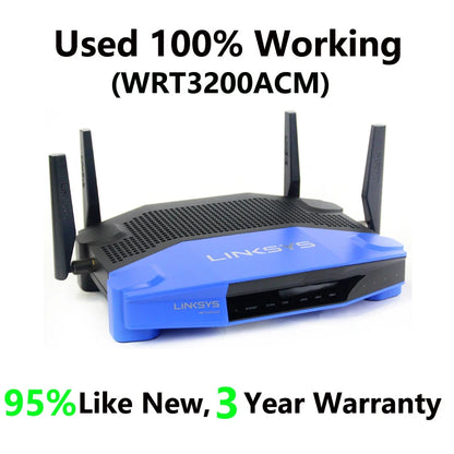 LINKSYS Gaming WiFi Router WRT1200AC, WRT1900AC, WRT1900ACS, WRT32X, WRT3200ACM Dual-Band+ Ultra-Fast Smart 802.11AC Wi-Fi 5