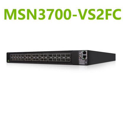 NVIDIA Mellanox MSN3700-VS2FC Spectrum-2 200GbE 1U Open Ethernet Switch Cumulus Linux System 32 x 200GbE QSFP56 - Best WiFi Mall