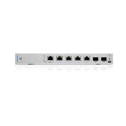 Ubiquiti US-XG-6POE 10 GbE PoE Switch 170W, SFP+ (Gen1), 4x1/2.5/5/10 GbE PoE++ ports, 2x10G SFP+ ports, Layer 3 switching, 2xDC - Best WiFi Mall
