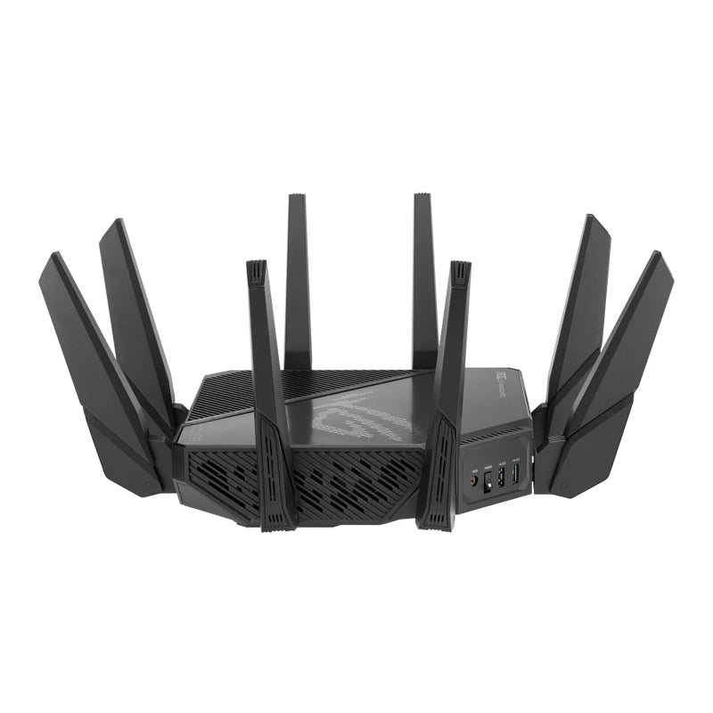 ASUS GT-AX11000 PRO Tri-Band WiFi 6 Gaming Router World's First 1x10G & 1x2.5G WAN/LAN Gaming Port DFS, 2G Quad-Core Processor - Best WiFi Mall