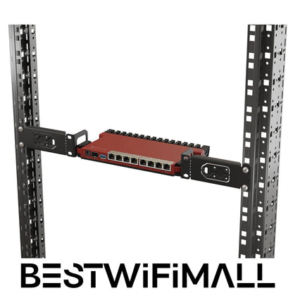 MikroTik L009UiGS-RM Router, A Powerful Dual-Core ARM CPU, With PoE, 2.5G SFP Port, With 1U Rackmount Accessories - Best WiFi Mall