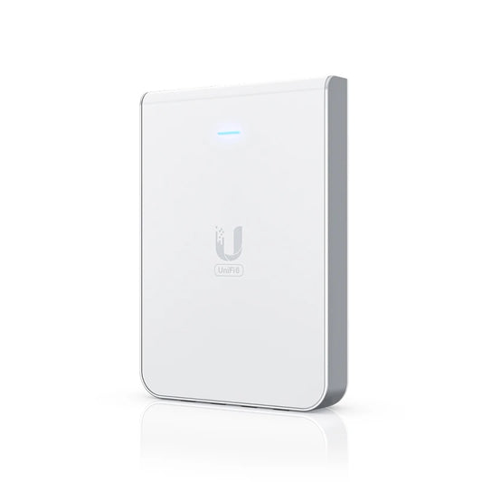UBIQUITI U6-IW UniFi6 In-Wall AP Wall-mounted WiFi 6, 5.3 Gbps,2.4/5GHz bands Wireless access point with a built-in PoE switch - Best WiFi Mall