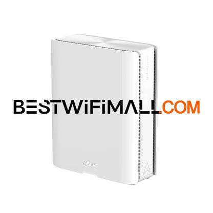 ASUS ZenWiFi BQ16 Pro BE30000 Quad Band WiFi 7 802.11be Mesh Router Coverage up to 8000 Sq. Ft. Dual 10G Ports, IoT, VPN AiMesh