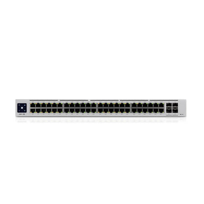 UBIQUITI USW-Pro-48-PoE Layer 3 Switch Pro 48 Port PoE (40 x GbE PoE+, 8 x GbE, PoE++) 600W, 4x10G SFP+ ports, 176 Gbps Capacity - Best WiFi Mall