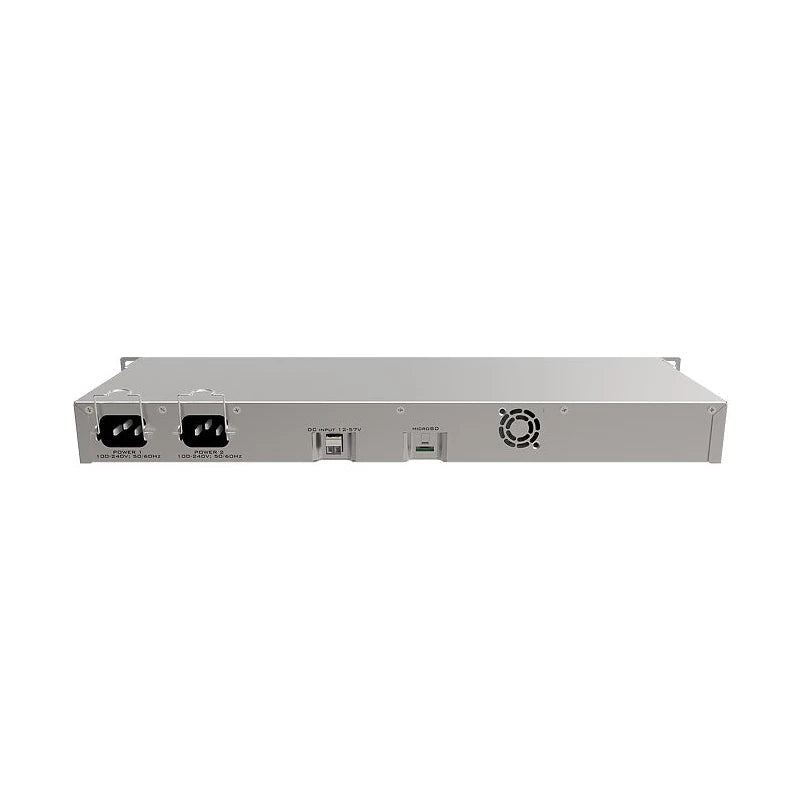 MikroTik RB1100AHx4 Router RouterBOARD Dude Edition with 13 Gigabit Ethernet Ports, RS232 Serial Port and Dual Redundant Power Supplies - Best WiFi Mall