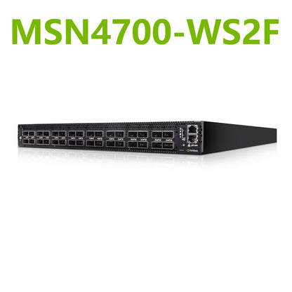 NVIDIA Mellanox MSN4700-WS2F Spectrum-3 400GbE 1U Open Ethernet Switch Onyx System 32x400GbE QSFPDD - Best WiFi Mall