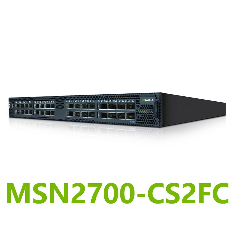 NVIDIA Mellanox MSN2700-CS2FC Spectrum 100GbE 1U Open Ethernet Switch 32x100GbE Posts - Best WiFi Mall