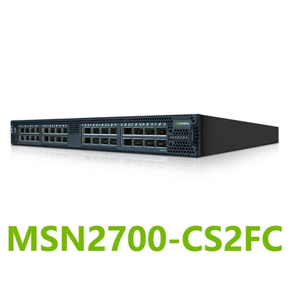 NVIDIA Mellanox MSN2700-CS2FC Spectrum 100GbE 1U Open Ethernet Switch 32x100GbE Posts - Best WiFi Mall