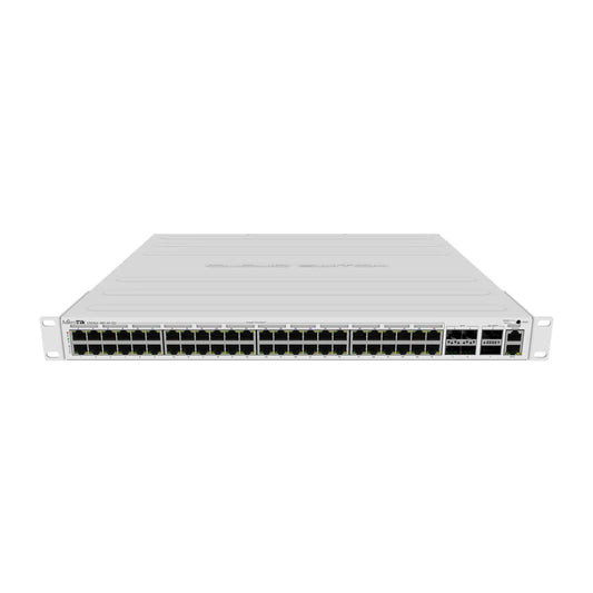Mikrotik CRS354-48P-4S+2Q+RM Switch 48x1G RJ45 ports and 4x10G SFP+ ports, 2 x 40G QSFP+ ports, Switching capacity is 336 Gbps - Best WiFi Mall