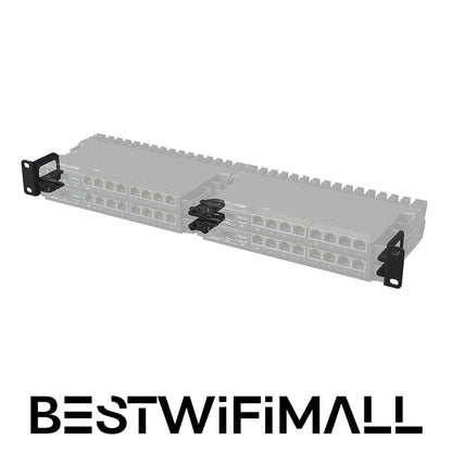 MikroTik L009UiGS-RM Router, A Powerful Dual-Core ARM CPU, With PoE, 2.5G SFP Port, With 1U Rackmount Accessories - Best WiFi Mall