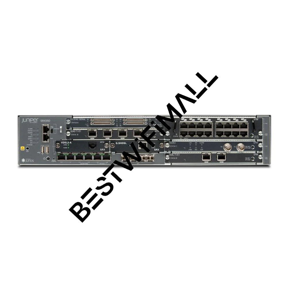 JUNIPER Networks SRX550 Firewall Services Gateway Secure Connectivity Services Gateways 7 Gbps Firewall And 800 Mbps IPsec VPN