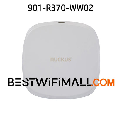 RUCKUS Networks R370 901-R370-WW02 901-R370-EU02 901-R370-US02 Indoor Wireless Access Point Entry-Level Wi-Fi 7 802.11be AP 2x2:2 Indoor Access Point 3.57 Gbps, IoT Ready
