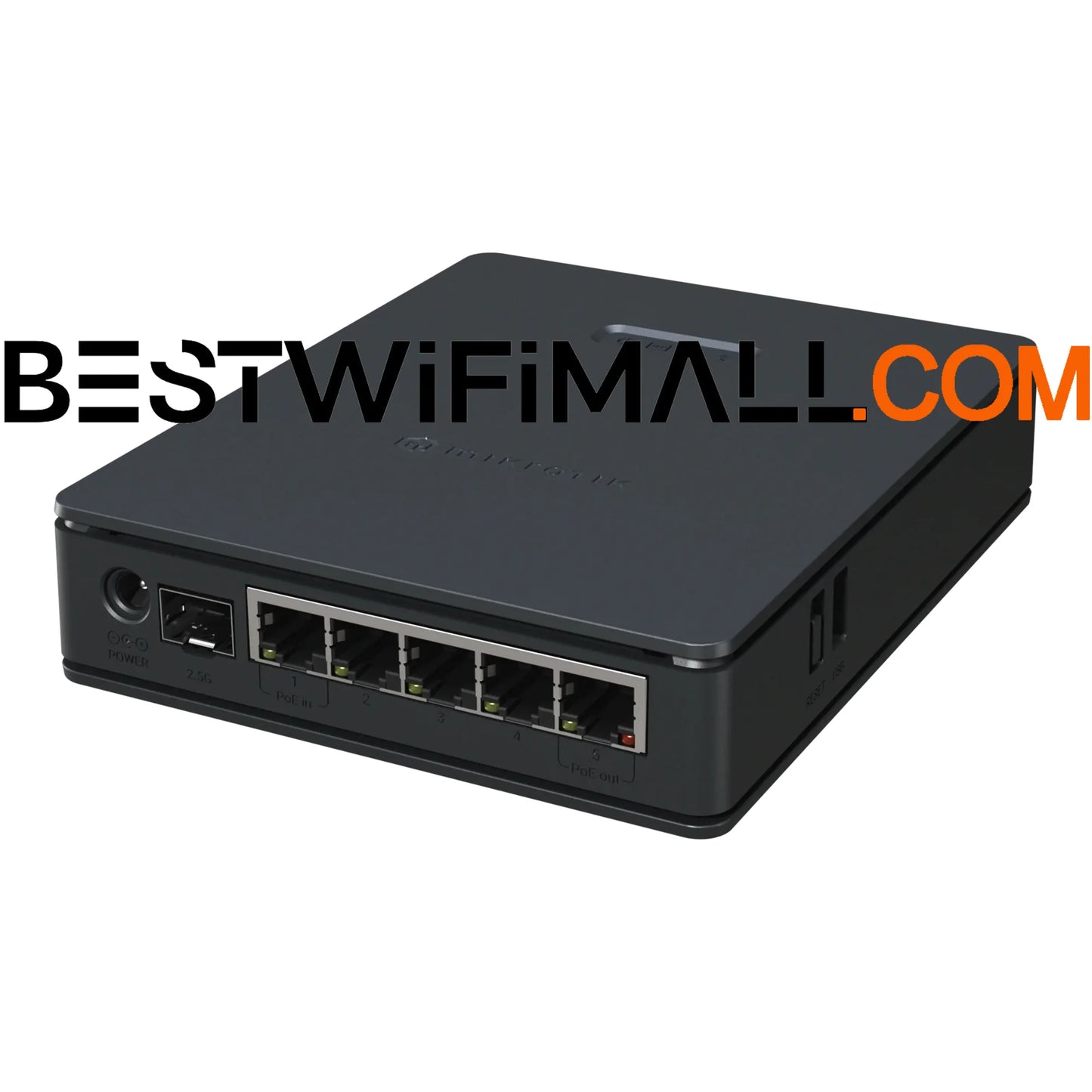 MikroTik hAP ax S E62iUGS-2axD5axT Wi-Fi 6 Dual-Band Access Point Triple-Chain 5 GHz Radio 900 Mbit/s, 5x Gigabit Ethernet Ports