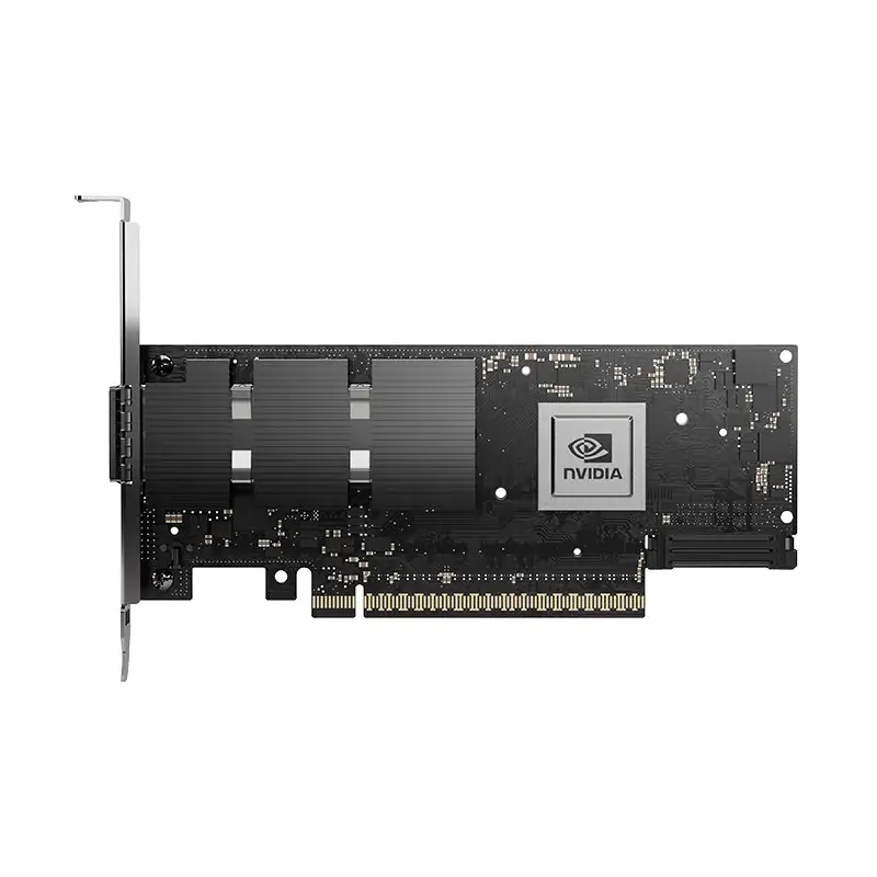 NVIDIA Mellanox MCX75310AAS-NEAT ConnectX®-7 InfiniBand & Ethernet Adapter Card, NDR 400Gb/s, Single-Port OSFP, PCIe 4.0/5.0 x 16, Tall Bracket - Best WiFi Mall