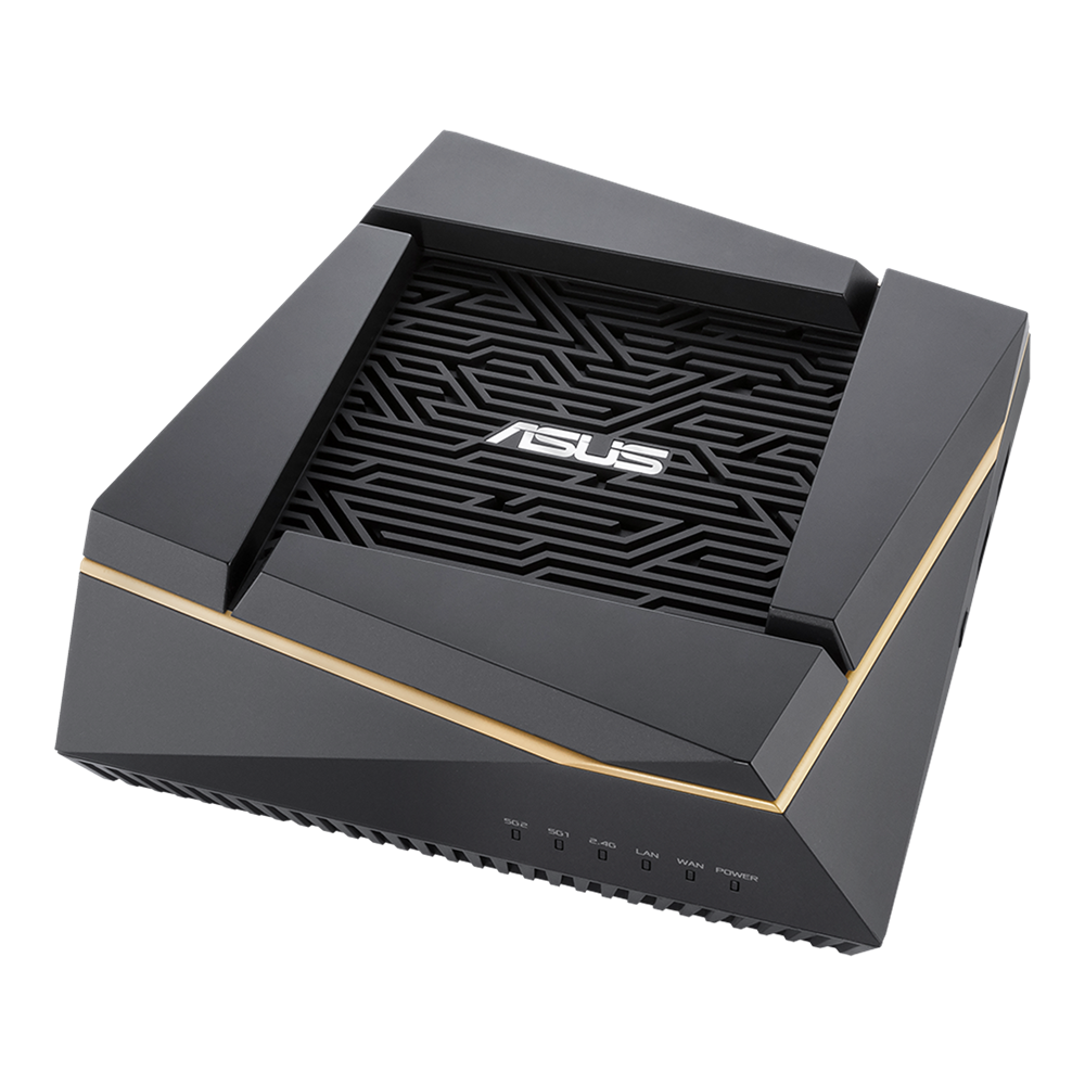 ASUS RT-AX92U AX6100 Tri-band WiFi 6 (802.11ax) Router Supporting AiProtection Pro network security, AiMesh mesh wifi system, built-in wtfast for gaming, VPN setting, Adaptive QoS and DFS band