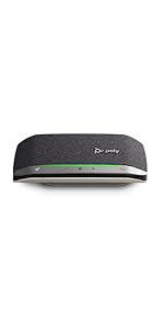 Poly Sync 20+ Personal Portable Bluetooth Smart Speakerphone (Plantronics) - USB-A UC Bluetooth Adapter - Connect Wirelessly to PC/Mac/Cell Phone - Works w/Teams, Zoom, & More