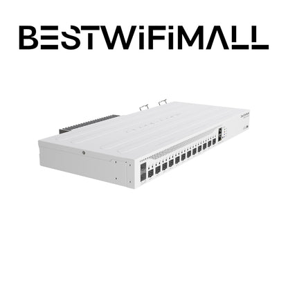 MikroTik CCR2004-1G-12S+2XS Router 12 x 10G SFP+ And 2 x 25G SFP28 Ports, Powerful Single-Core Performance, BGP Feed Processing