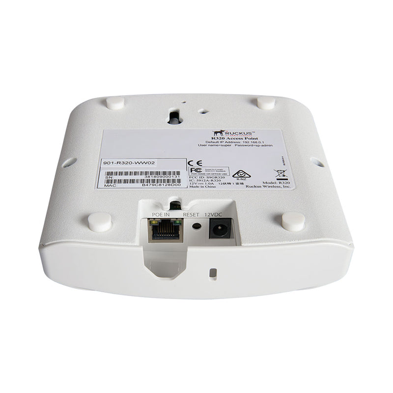 RUCKUS NETWORKS R320 901-R320-WW02 901-R320-US02 901-R320-EU02 WiFi 5 802.11ac Wi-Fi  Indoor AP Wireless Access Point - Best WiFi Mall