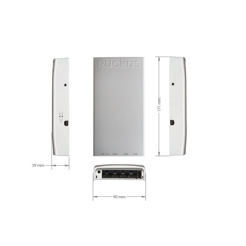 Ruckus Wireless H500 901-H500-WW00 901-H500-EU00 901-H500-US00 802.11AC Hotel Panel WiFi AP - Best WiFi Mall