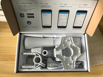 Ubiquiti Networks LBE-5AC-GEN2 Point-to-Point for 13KM, Wireless Bridge 5GHz Litebeam ac Gen2 23dBi Only 1 Unit - Best WiFi Mall